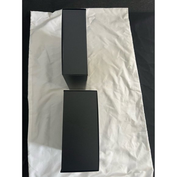 Chanel Gift Empty Box Storage  Black  8.5 x 8.5" x 4" - Picture 6 of 8